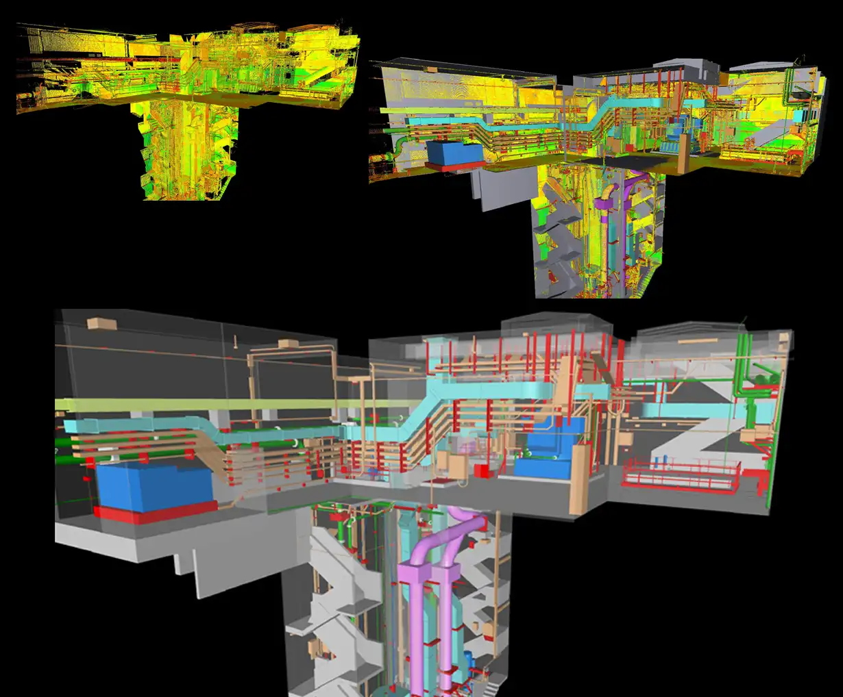 Modèle 3D nucléaire